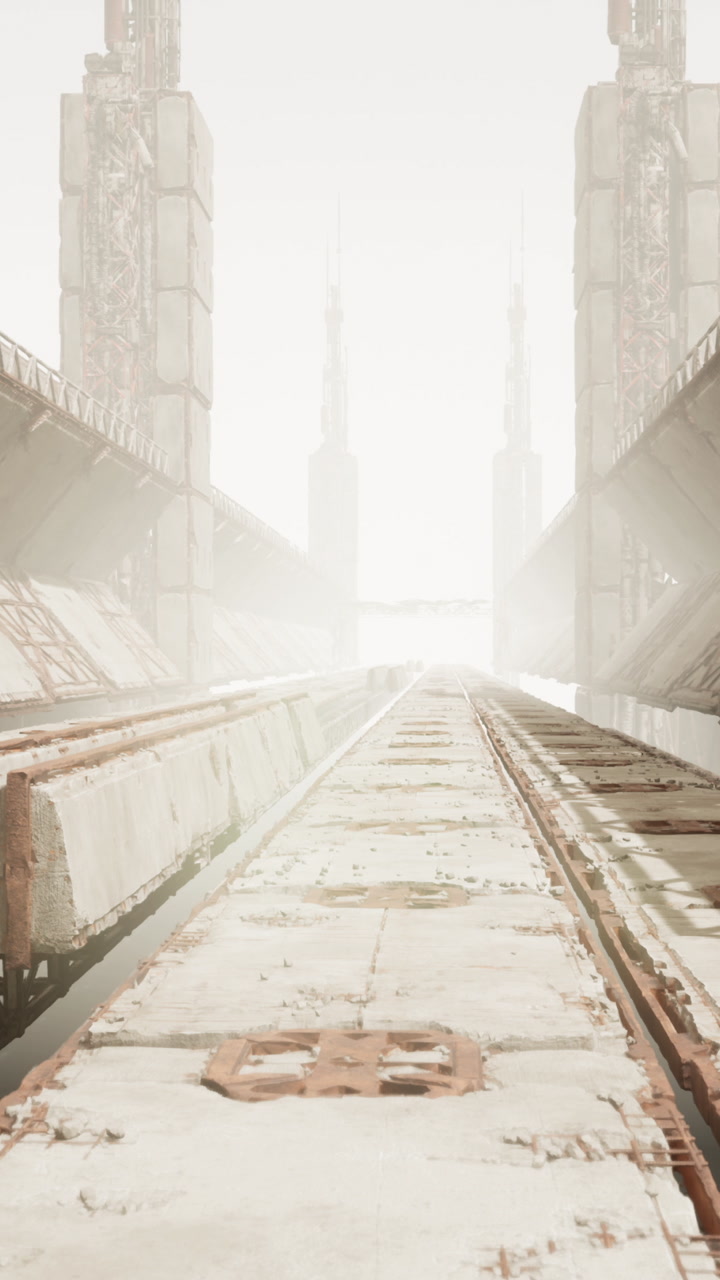 Vintage textures combined with futuristic geometric elements evoke imagination