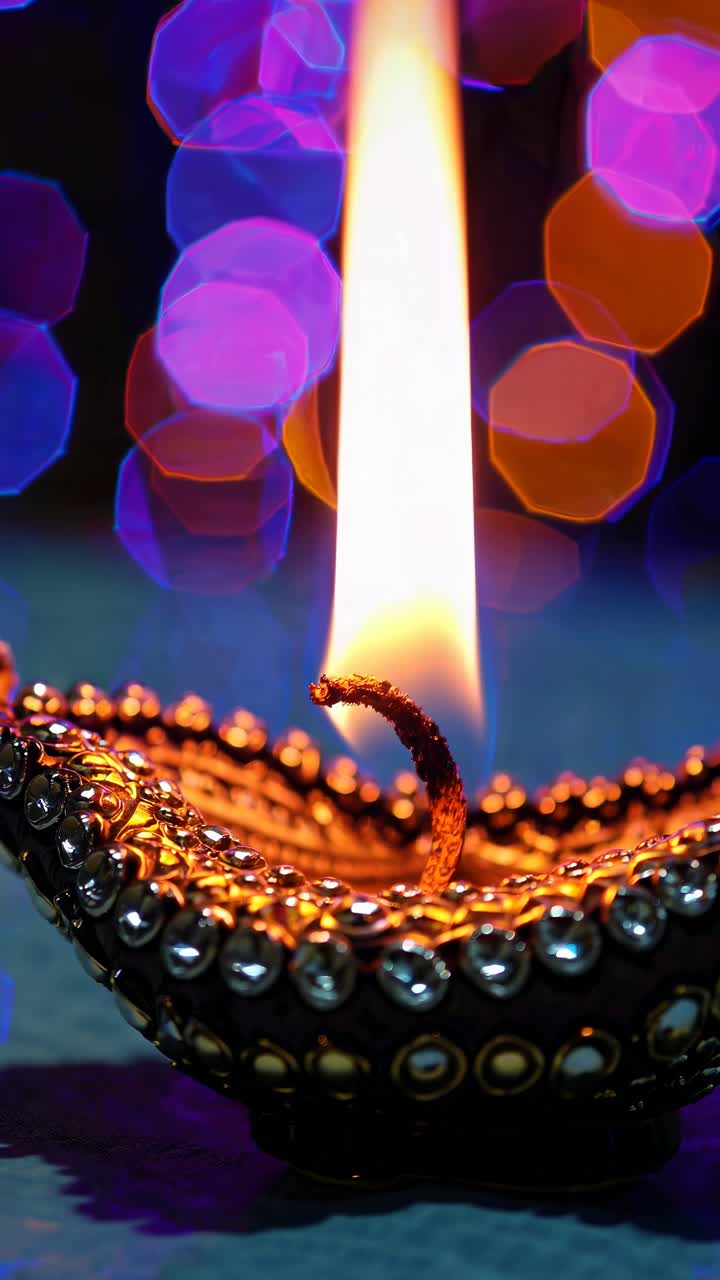 Diwali olielampe fejring
