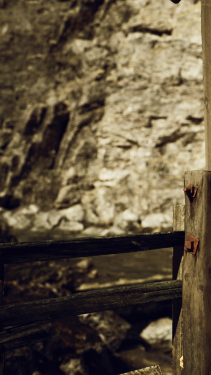 Exploring the hidden depths of an old abandoned mine in the quiet wilderness