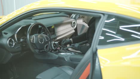 professional car detailing – washing, ceramic coating, and interior cleaning