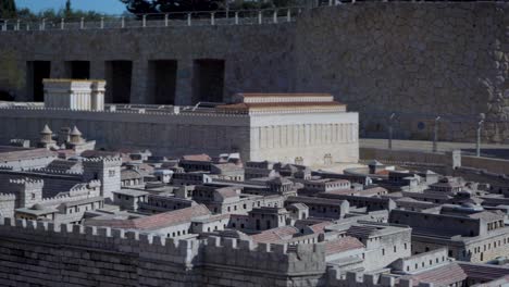 model of jerusalem israel and temple