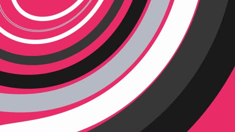 girar círculos en forma de espiral colorido fondo de animación. rotación vídeo gráfico de movimiento para uso de fondo