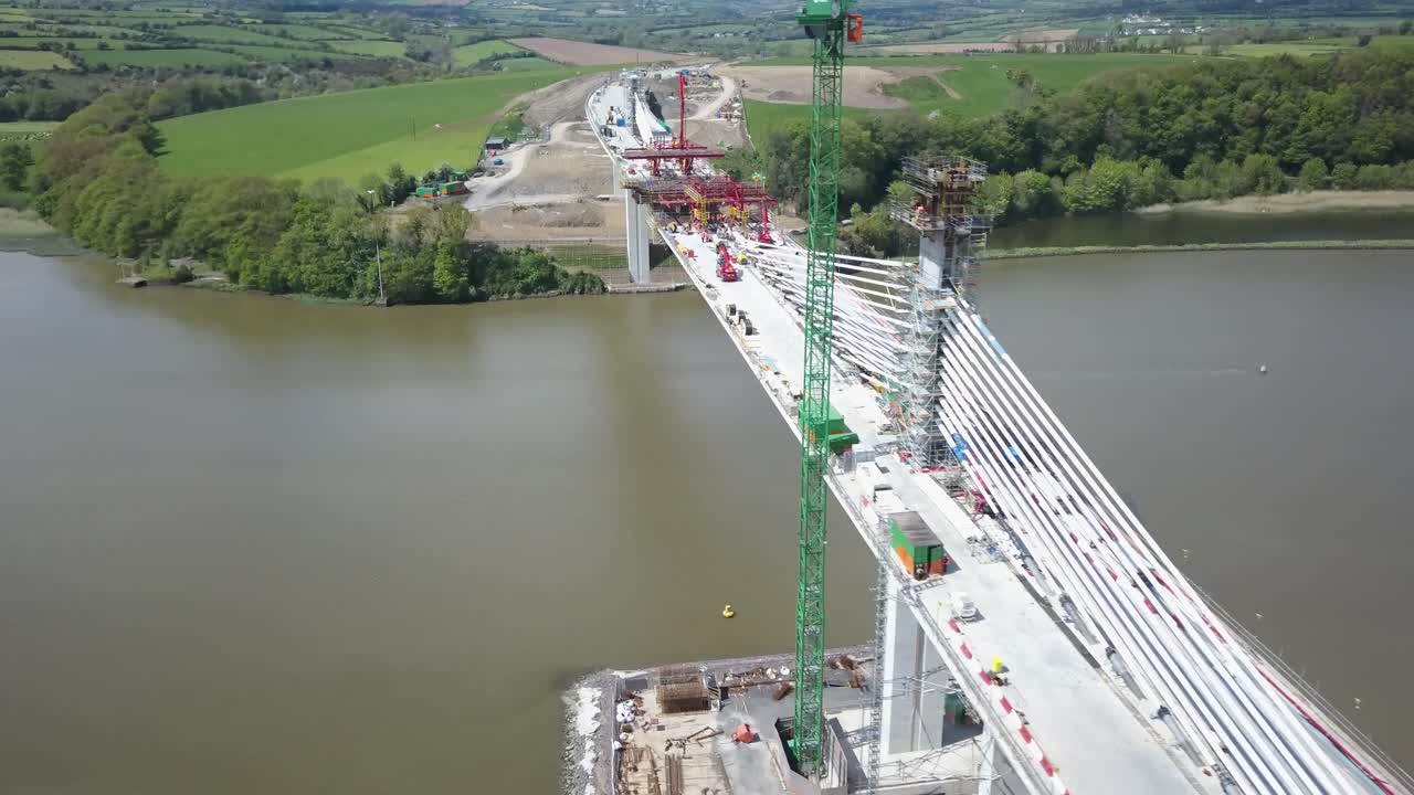 irlanda new ross n25 by pass puente construcción rose fitzgerald kennedy bridge 12-6