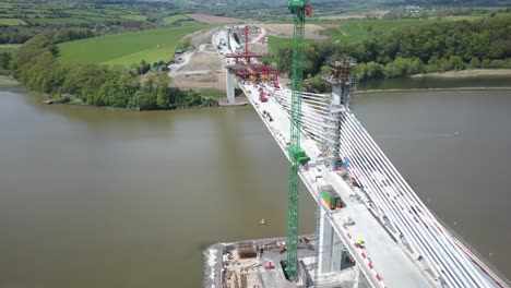 Irlanda-New-Ross-N25-By-Pass-Puente-Construcción-Rose-Fitzgerald-Kennedy-Bridge-12-6