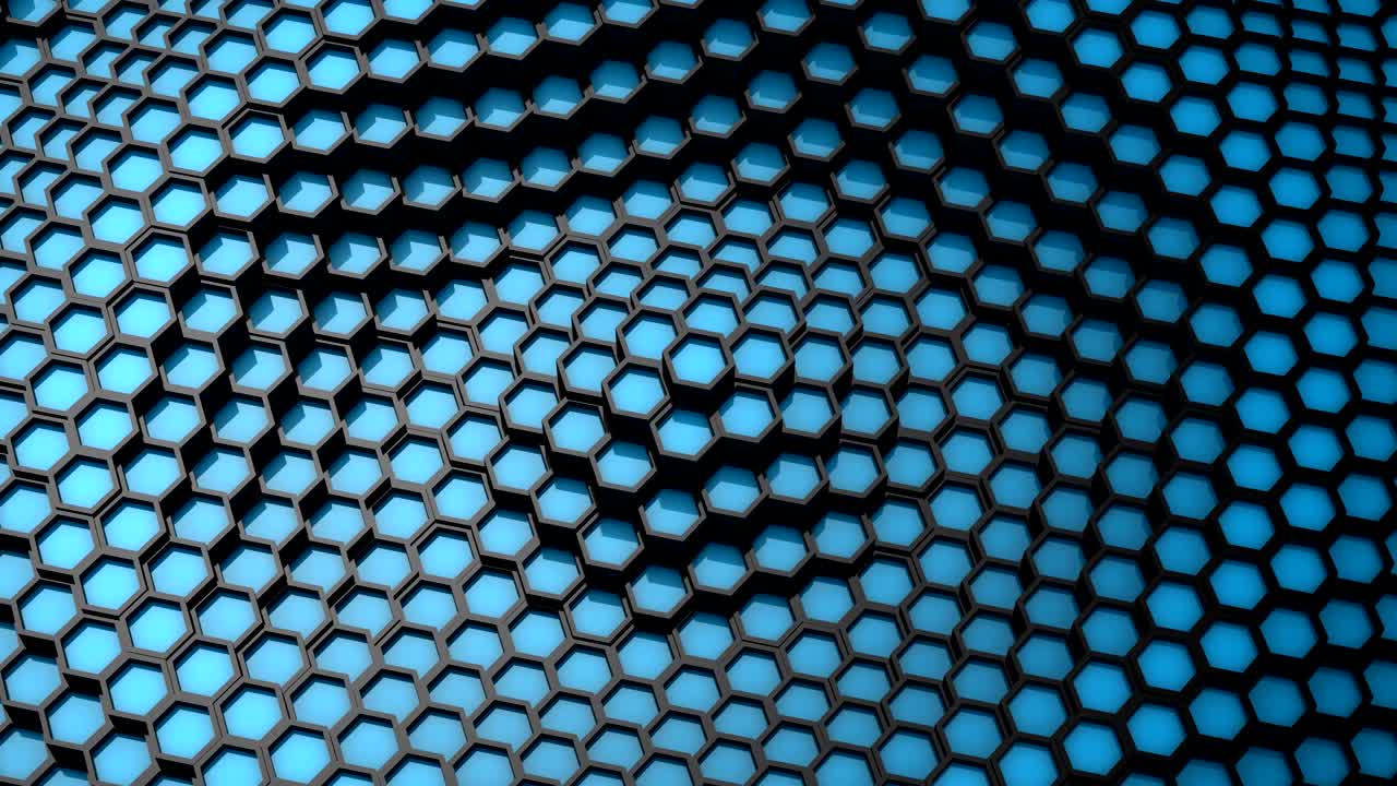 fondo de hexágonos animados