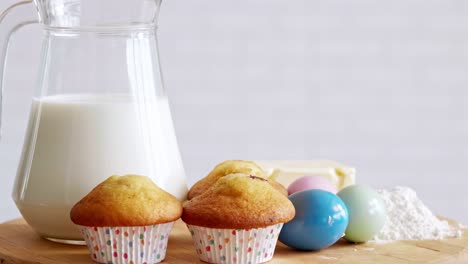 delicious chocolate cupcakes for easter