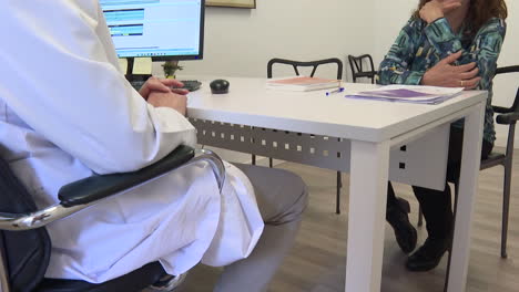 doctor and patient consultation