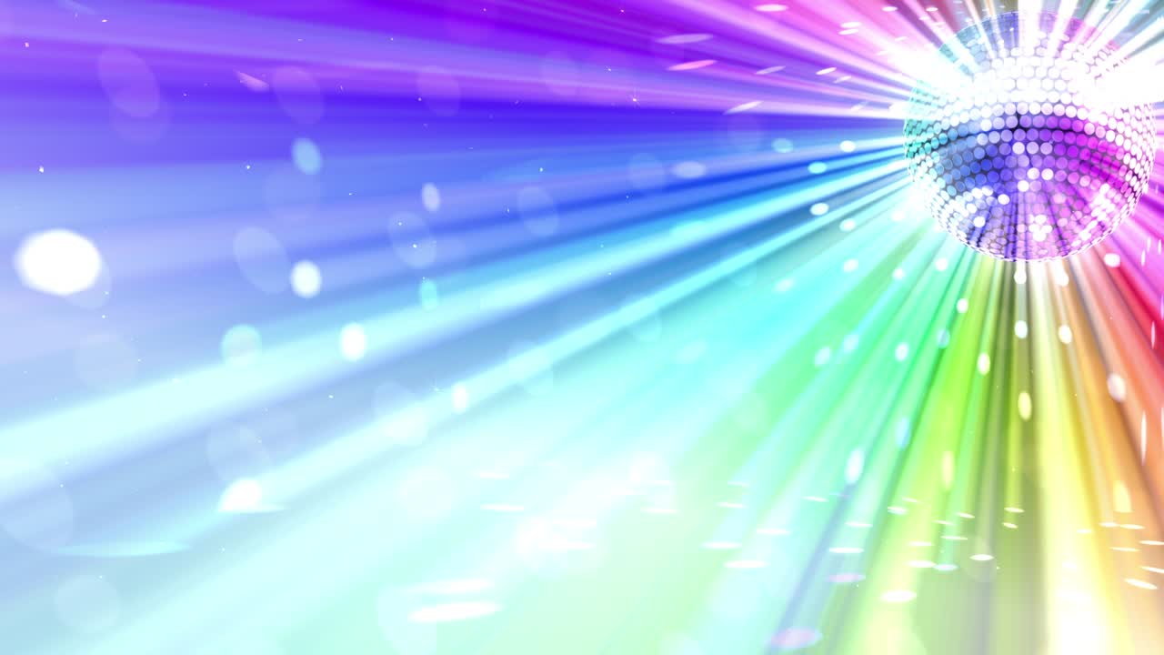 거울 공 디스코 조명 클럽 댄스 파티 반이는 배경