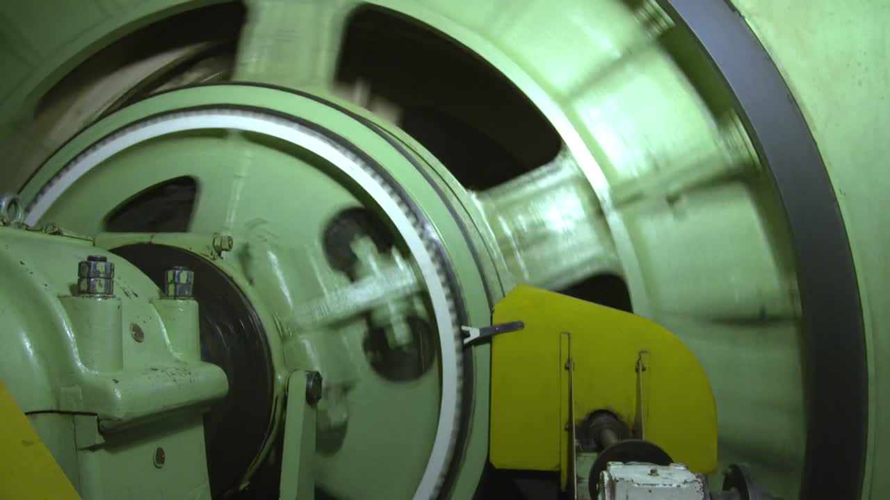 Mine Shaft gear head on a gold mine