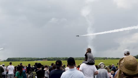 stewart airport airshow blue angels flying towards each other in slow motion 120 fps