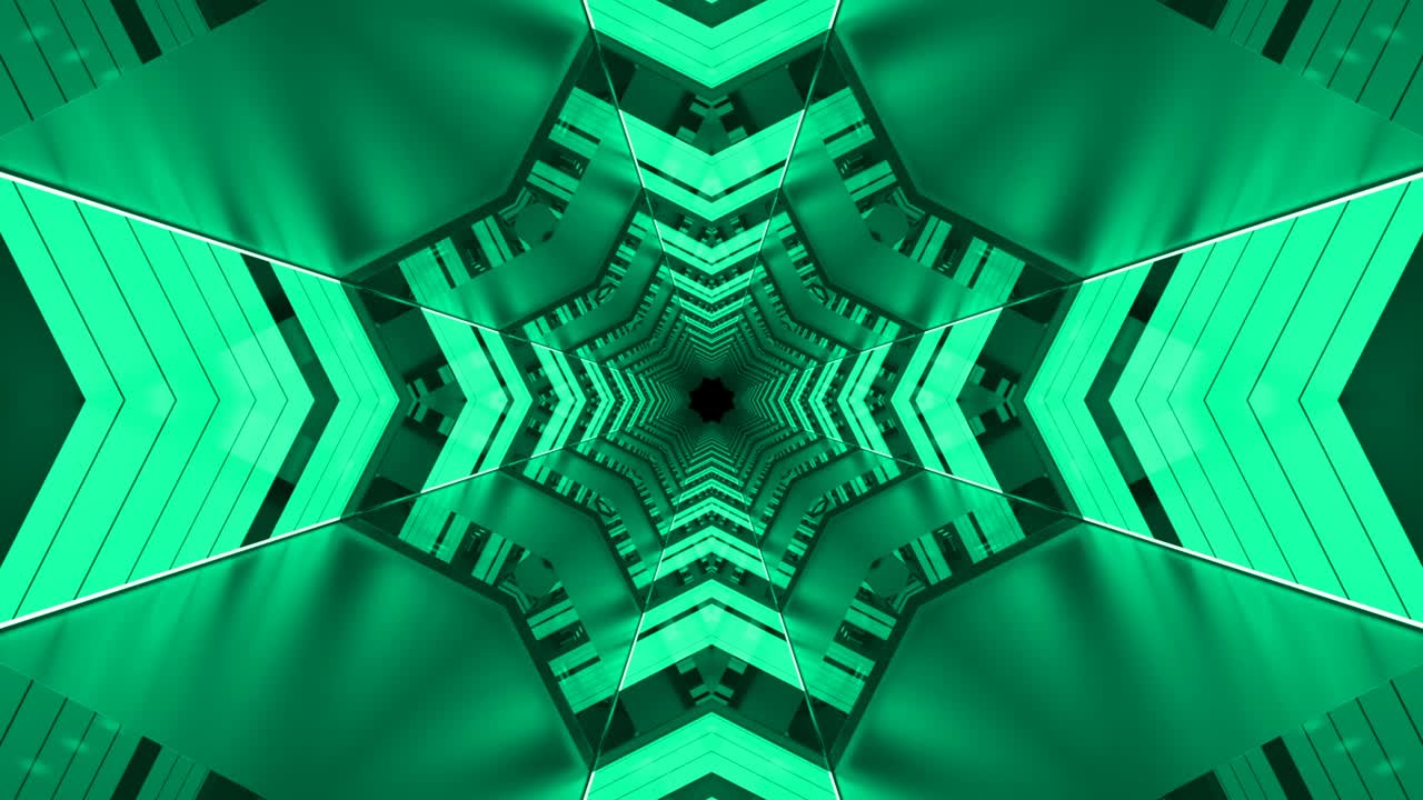 el túnel de fondo de la fiesta del bucle turquesa