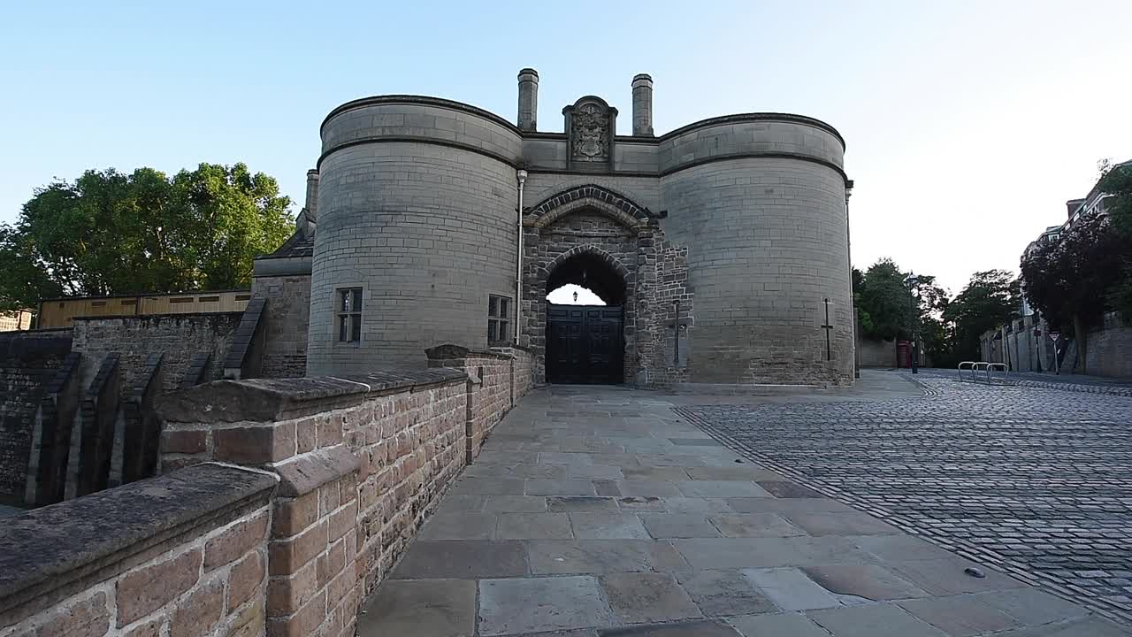 Nottingham Castle is a historic landmark in the heart of Nottingham, England, located near the famous Robin Hood statue