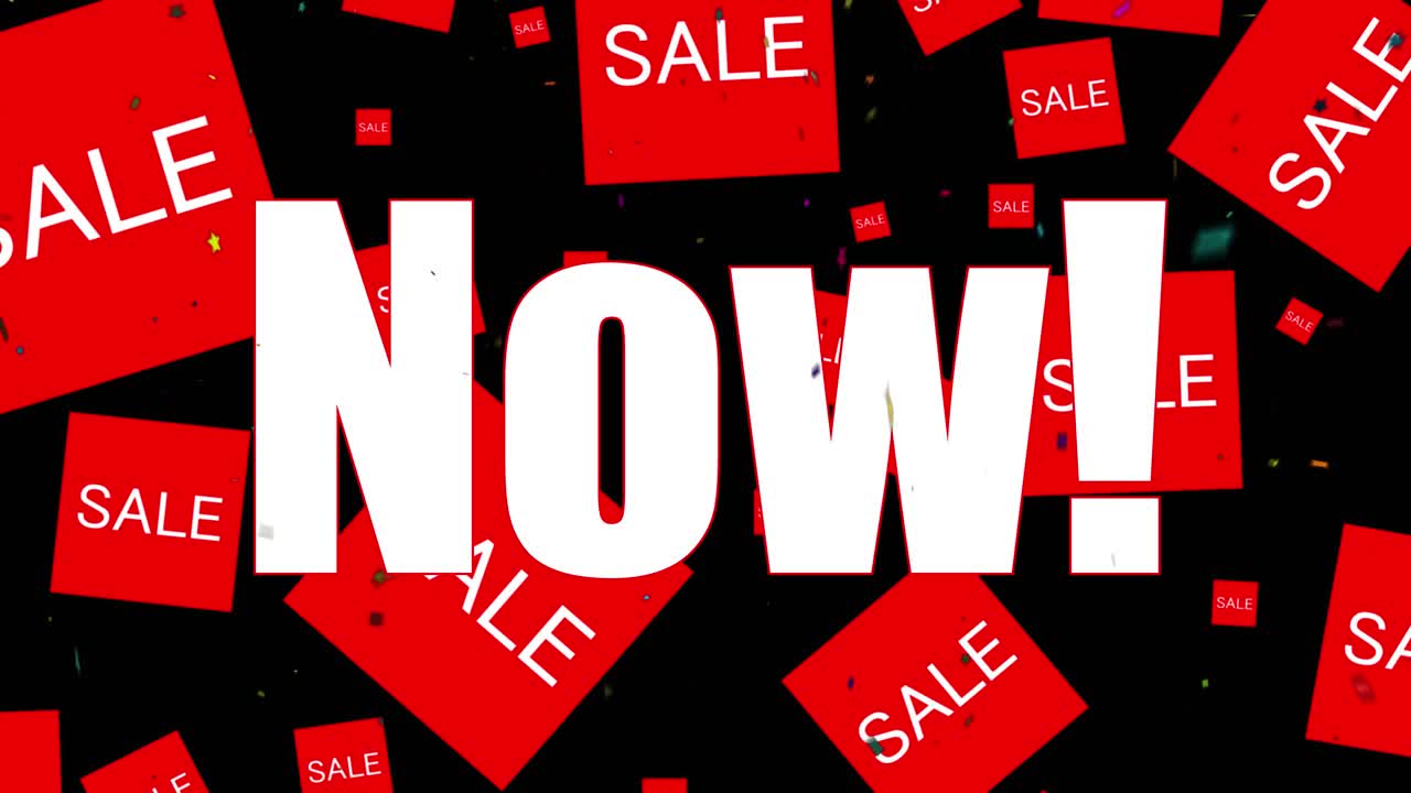 Commercial Advertising - Our Weekend Sale Starts Now 3D Ad - 4K Social Media Website Shopping Advertisement