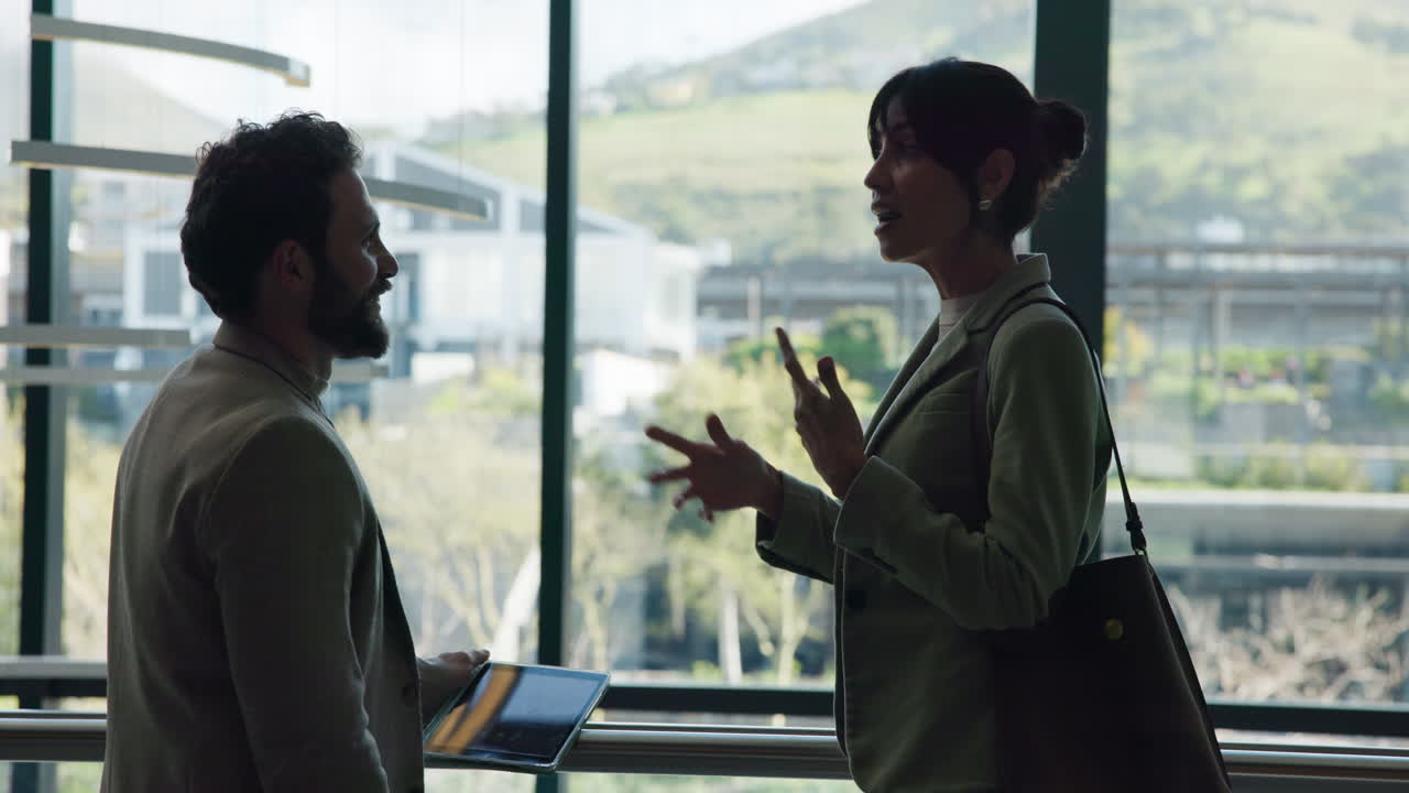 Business meeting in a modern office