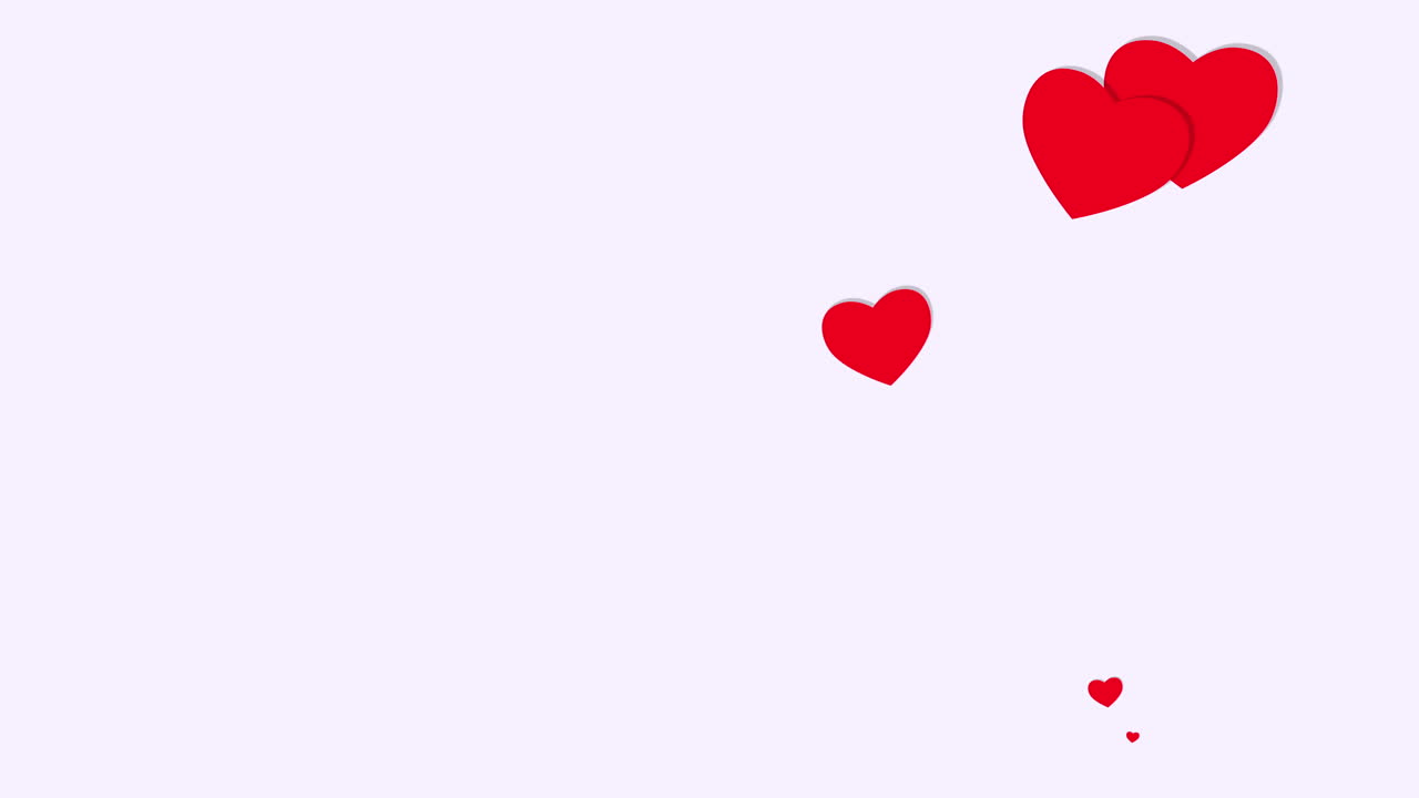 Animazione cuore romantico, sfondo luccicante di San Valentino 4