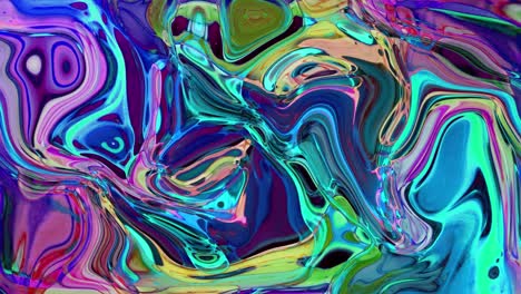 fondo de animación de mármol giratorio líquido abstracto