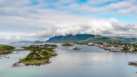 bronnoysund, la hermosa naturaleza de noruega
