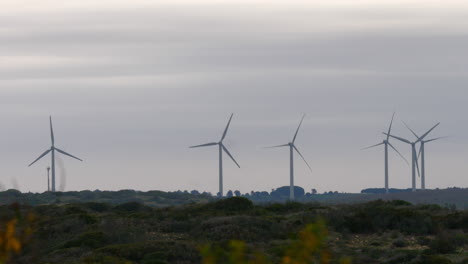 energía renovable con turbinas eólicas