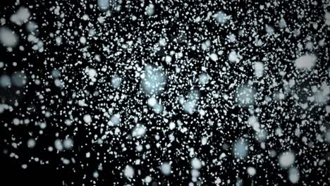 falling heavy snowfall. blizzard animation. weather condition. winter background. 4k