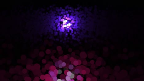 círculos bokeh abstractos