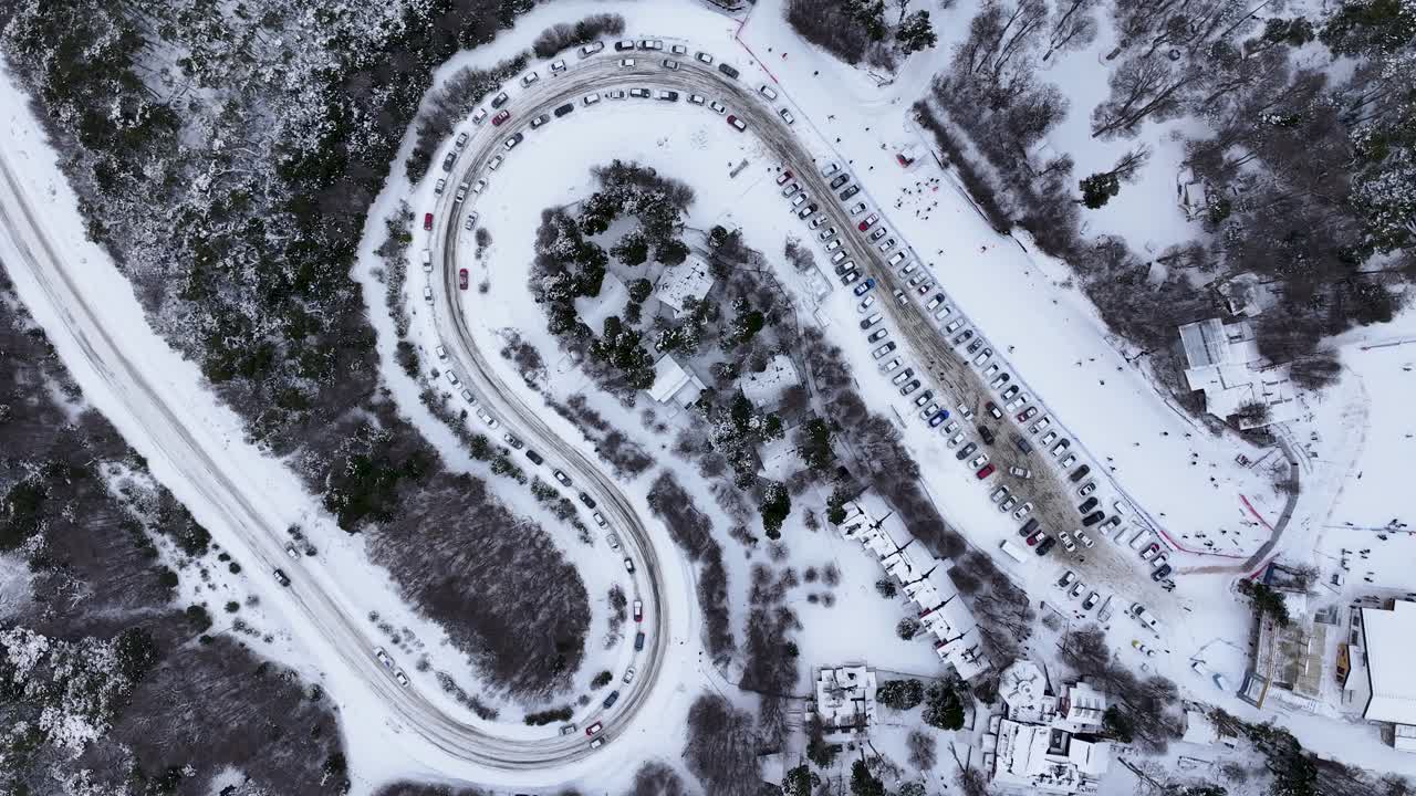 cerro marcial en ushuaia en tierra del fuego argentina