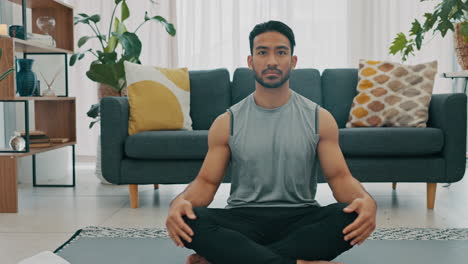 meditation exercise, man yoga training
