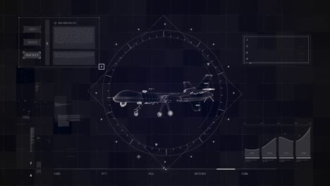 abstracto de fondo de hud 4k