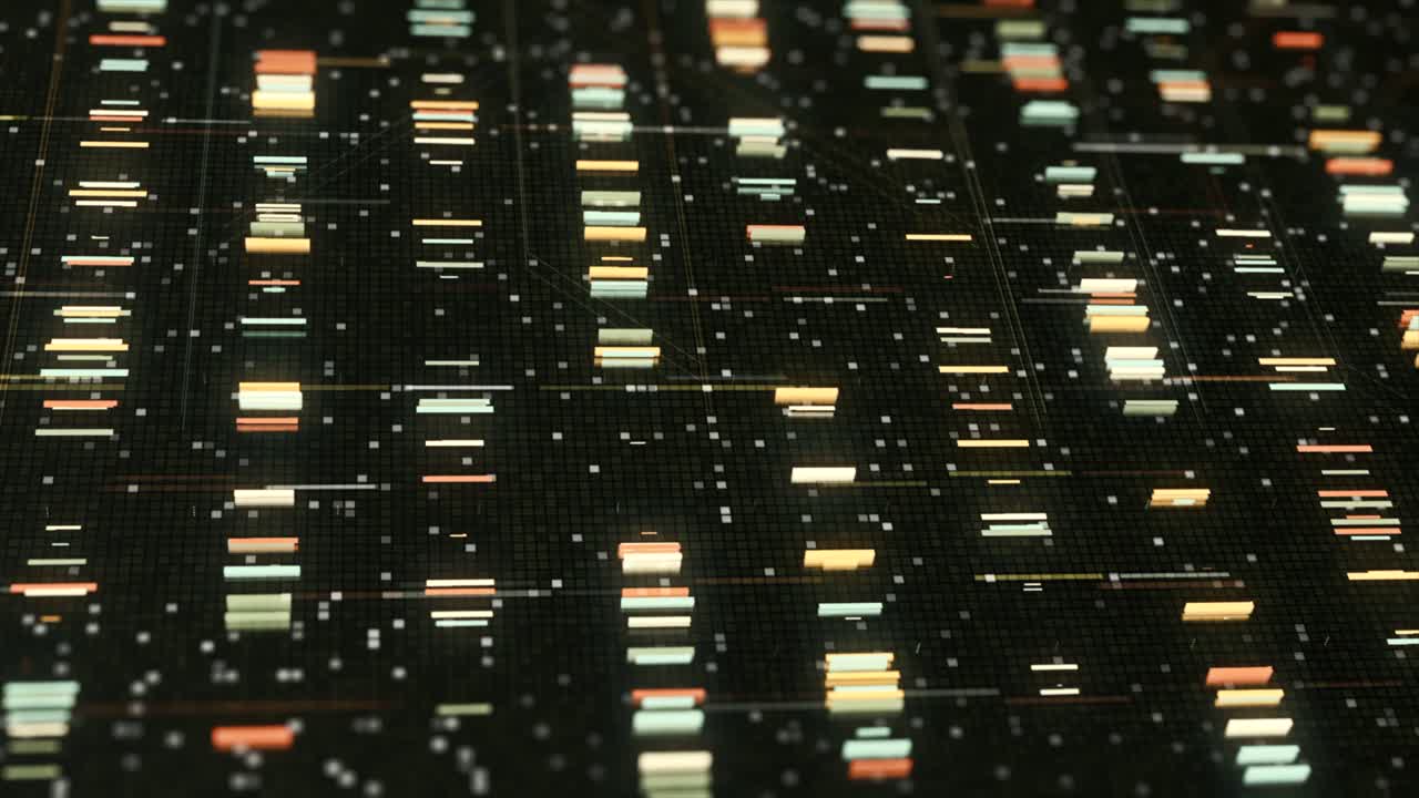 추상 데이터 시각화