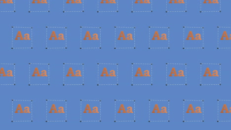 animación del texto zap sobre el fondo de patrón vibrante retro