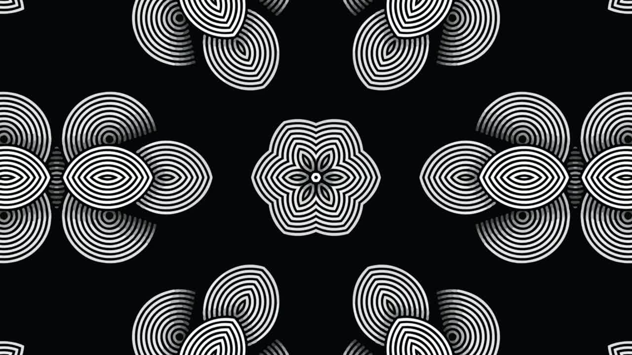 Vision eye black and white art world aniamtion cgi