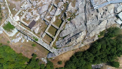 ruins of a bulgarian fortress