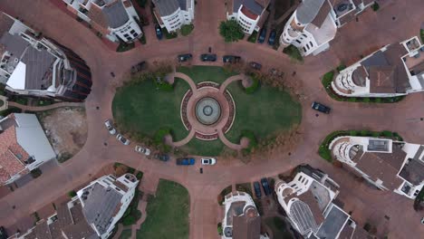 Vista-Panorámica-Del-Próspero-Barrio-Militar-De-Arroz-En-Houston,-Texas