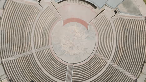 Overhead-View-Of-Mug-Tepe-Fort,-Historical-Landmark-In-Istaravshan,-Tajikistan