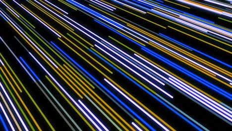 abstract glowing lines