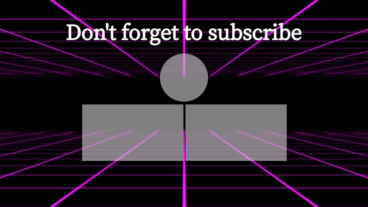 그리드 이동 엔드 카드 엔딩 스크린 모션 그래픽