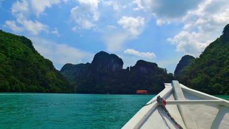 Lancha-Rápida-En-La-Isla-De-Langkawi,-Malasia