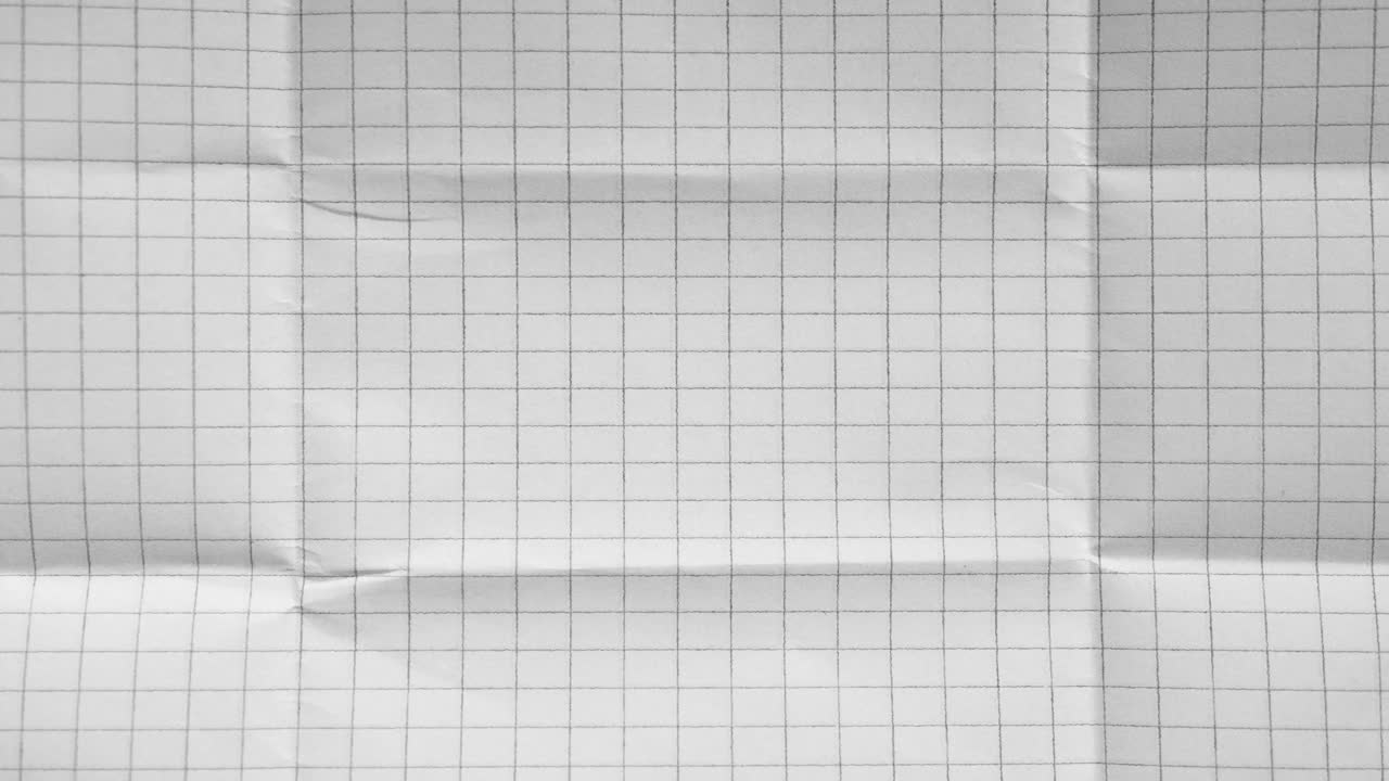 Seamless Loop of Crumpled and Folded Paper Textures | Premium Stock ...