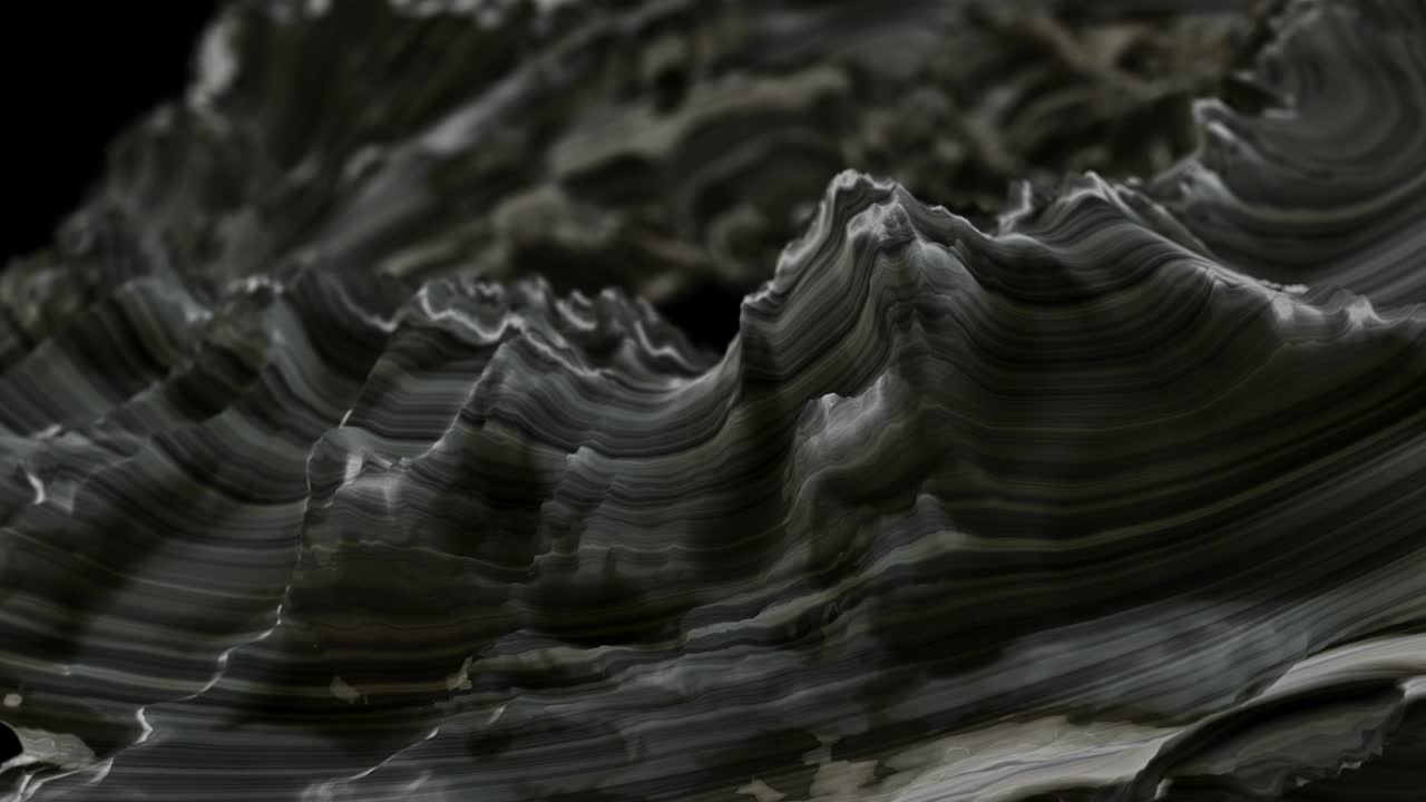 tela viviente abstracta en movimiento. fondo en bucle