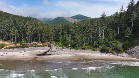 Crane-Shot-of-Epic-West-Coast-Beach