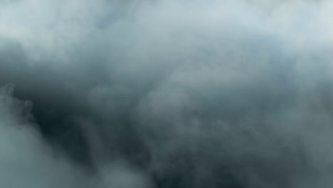 nubes de humo de hielo seco realista
