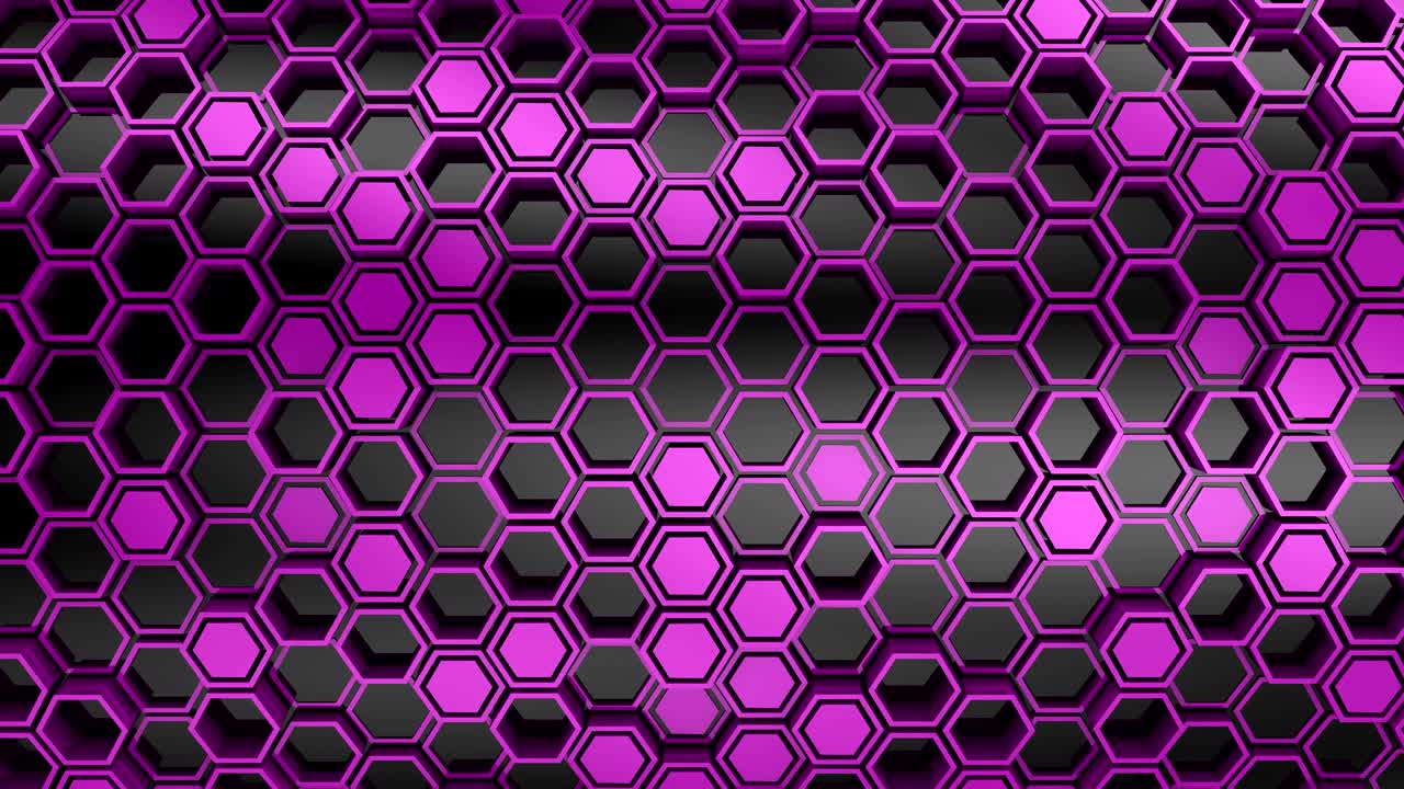 el fondo de los hexágonos