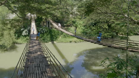 a river cruise on the loboc river in the bohol in the philippines. this was a majestic lunch cruise that took you through a scenic route to the busy falls and back.