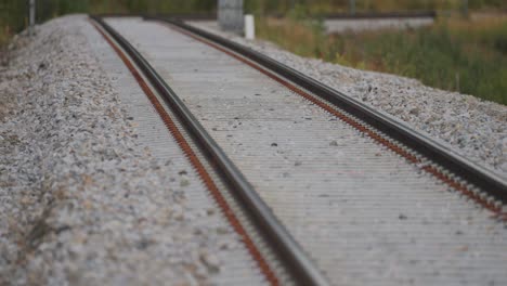 new railway line construction
