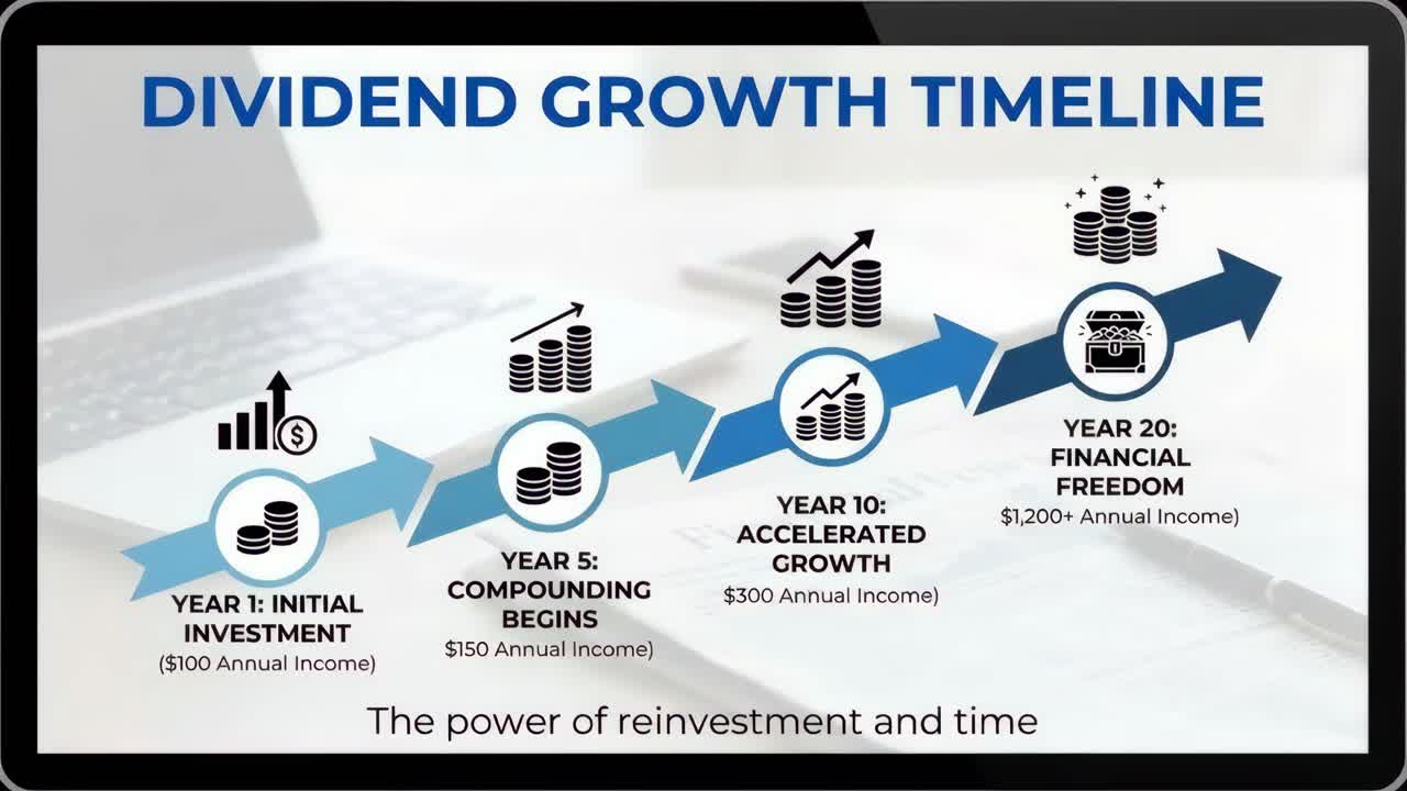Financial Growth Timeline: Compounding and Achieving Financial Freedom ...