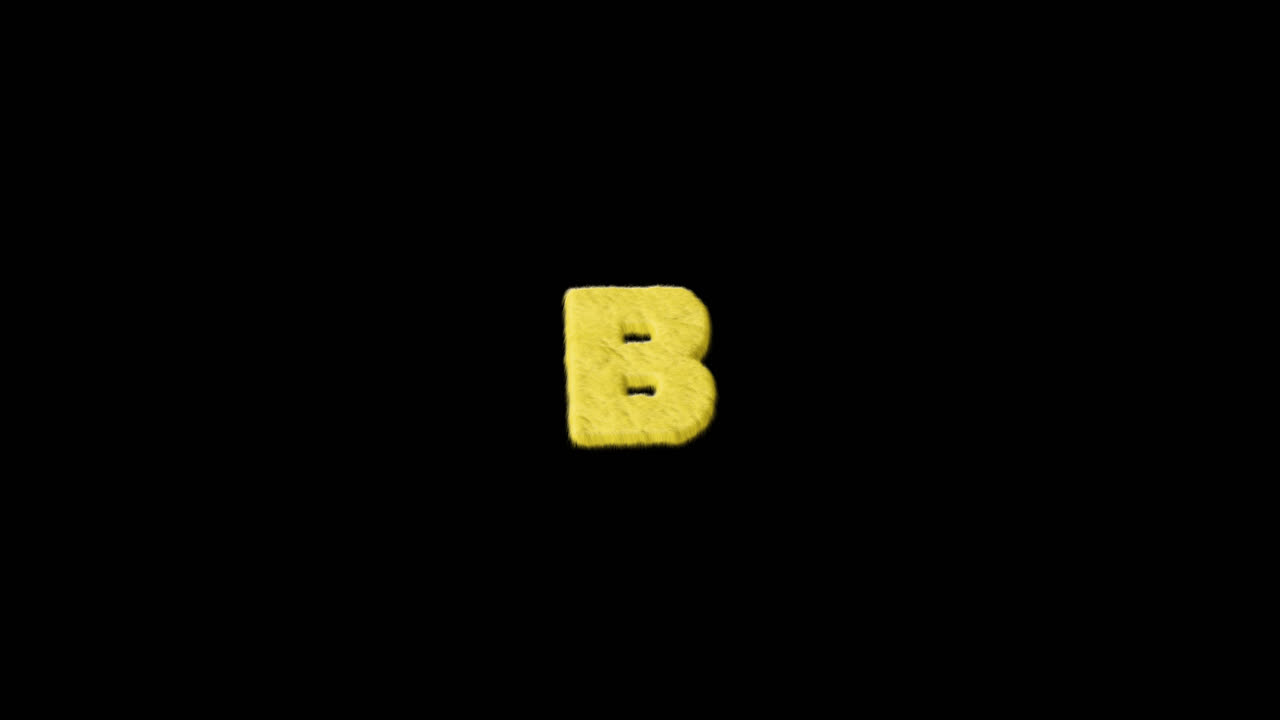Letter B On Alpha