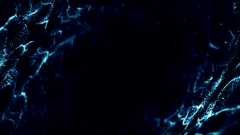 fondo azul cinematográfico. bucle