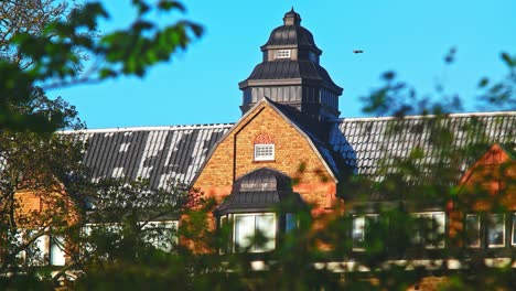 scandinavian castle in the swedish town of malmo