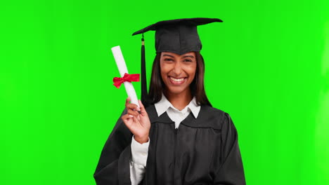 Happy-woman,-student-and-dancing-with-certificate