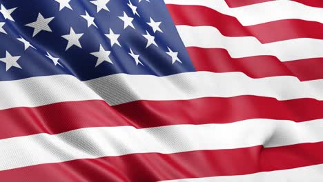 verenigde staten van amerika vlag zwaaien