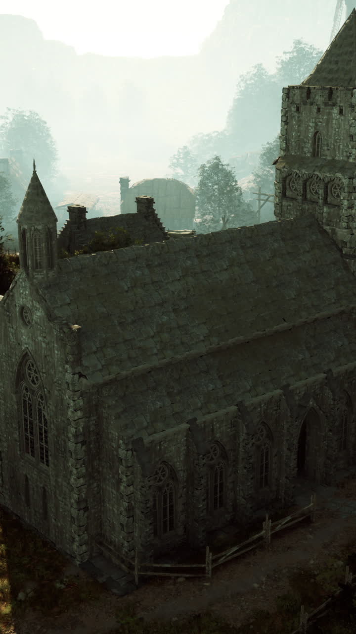 중세 마을 교회